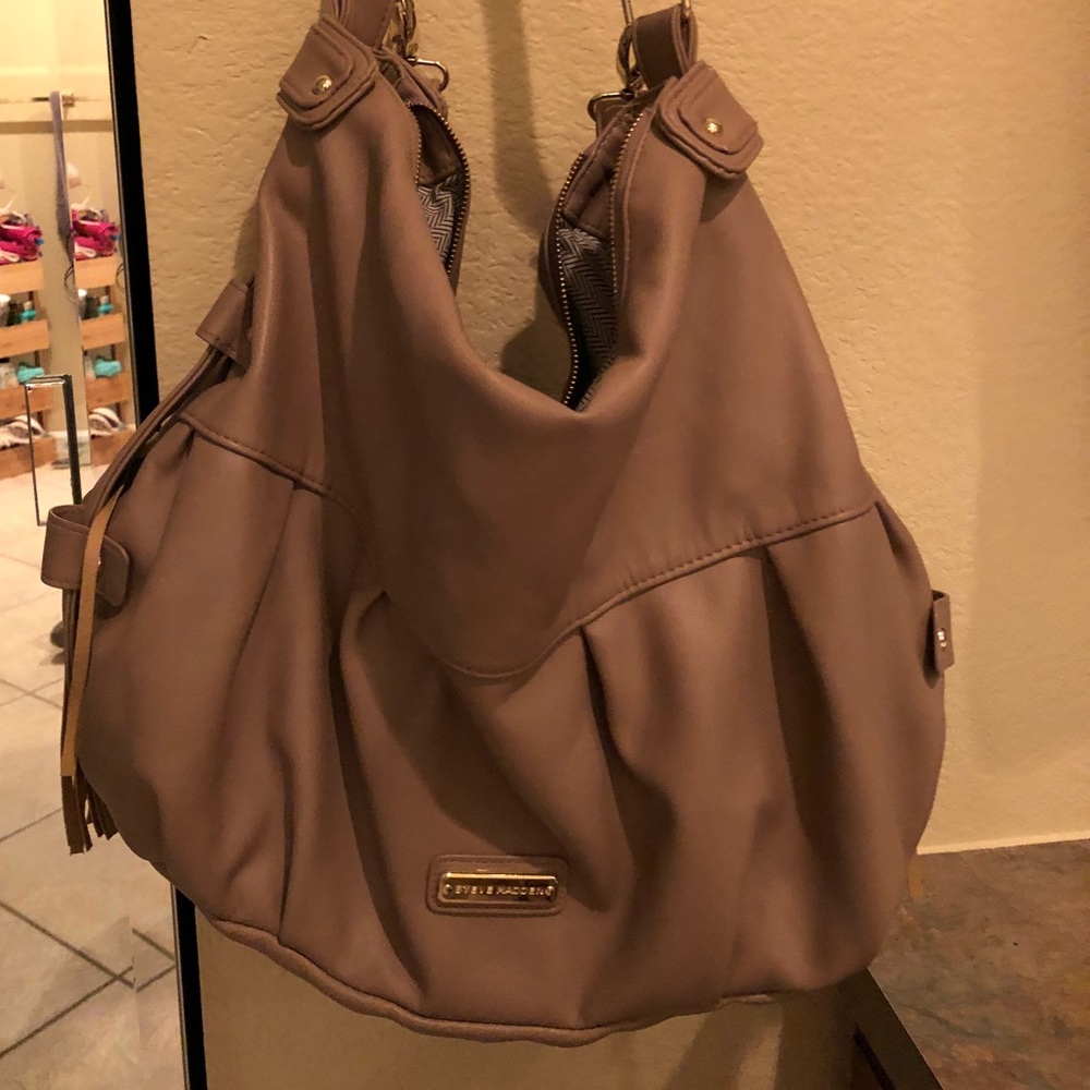 Steve Madden Mauve Bag with Fringe